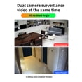 thumbnail image 4 of Cámara de Seguridad para Bebés, Cámaga de Seguridad de Interiores de Visónn Nocturna de Visón Nocturna de Doble Lente Hd Para Oficina, 4 of 7