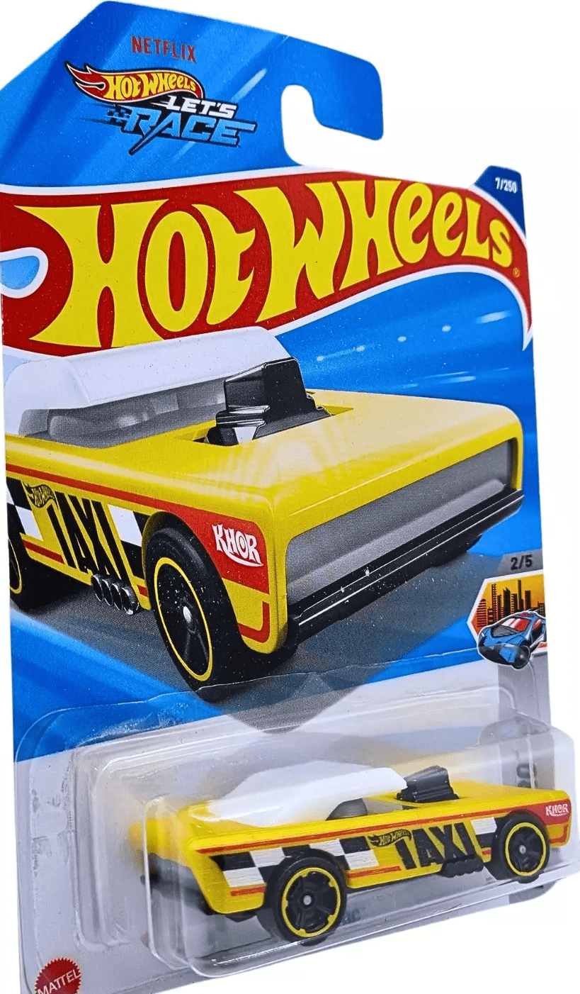 2025 Hot Wheels SMALL BLOC YELLOW 7/250 HW METRO 2/5