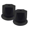 thumbnail image 1 of Juego Manerales Acero Inoxidable Para Regadera Negro Mate Con Chapeton, 1 of 5