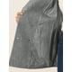 thumbnail image 5 of Abrigo de Fieltro a Media Pierna Allegra K Gris XL, 5 of 6