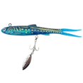 thumbnail image 4 of Pesca hundida 14,5 cm 28 g señuelos Bionic Swivel Sequin Tail cebos blandos (estilo C) Sywqhk Para Estrenar, 4 of 4