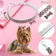 thumbnail image 2 of Yesfashion 8Pcs Dog Hair Bows Puppy Accessories for Small Dogs Crystal Rhinestone Dog Necklace Collar Dog Hair Clips, 2 of 9