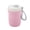 Pink, variant on BPPEG 10oz Double Wall Insulated Desk Mug with Lid and Handle, Reusable Plastic, Spill-Proof, Microwave & Dishwasher Safe, Wide Mouth, Cup Holder Friendly (Pink)