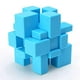 thumbnail image 2 of Espejo Speed Cube TANCH SS 3x3 Stickless Dismorfismo Cubo Mágico Juguete Azul, 2 of 2