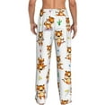 thumbnail image 3 of Fotbe Men'S Tigers Go In For Sportsclassic Pajama Pants With Elastic Waist And Drawstring Pockets，Pajama Pants Mens Lounge Pants Super Soft, 3 of 9