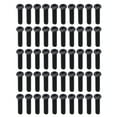 thumbnail image 2 of Pan Machine  Fastener 50pcs DIN 7985 Steel Pan Head Machine Screw Fully Threaded Black Zinc Plated  Fastener, 2 of 8