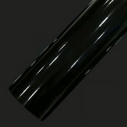Auto Glossy Gloss Black Vinyl Wrap Film Car Sticker Decal With Air Bubble Free