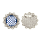 thumbnail image 1 of Estrategia del mapa de ajedrez Broche de plata Unbranded M, 1 of 3