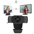 thumbnail image 1 of Gupbes Webcam 1080p Black Computer Office Camera Built‑in Microphone Free Drive USB X22,Camera, 1 of 8