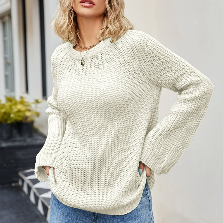 Loose pullover sweater women's best sale