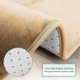 thumbnail image 3 of Memory Foam 3 PC Bathroom Rug Absorbent Bath Mat Set Small Large and Contour Rug, 3 of 3