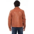 thumbnail image 2 of Scully 1032-10-XXL Men Zip Front Jacket, Cognac Soft Lamb - 2XL, 2 of 2