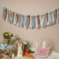 thumbnail image 4 of BinKFF Easter Bunny Basket for Kids – Soft & Durable Woven Cotton Rope Design with Handle, Baby Gift Basket for Boys, Girls, Toddler, Ideal for Easter Egg Hunts or Christmas Gifts, 4 of 7