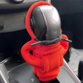 thumbnail image 3 of Hoodie Cover Car Interior, Funny Hoodies Gear Knob Protection for Vehicle, Car Decoration Shift Protector Cover Lever Interior Accessories (Red), 3 of 4