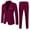 Wine, variant on Big Boys Formal Suit Long Sleeve Blazer Pants Wedding Party Outfits, Sizes 11-12Y