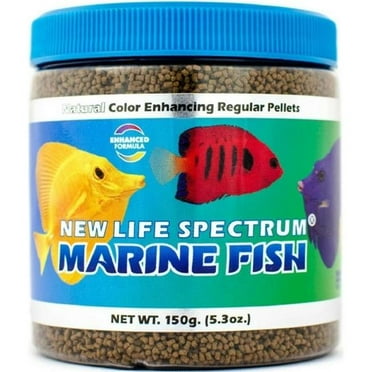 New Life Spectrum  150 g Marine Fish Food Regular Sinking Pellets