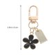 thumbnail image 5 of EeaseMX 3 llaveros de margaritas con dije de margaritas, adorno colgante para bolso, funda para auriculares., 5 of 8