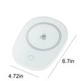 thumbnail image 3 of Kcavykas Coasters Coffee Mug Warmer,Electric Beverage Warmers for office Home Desk Use,Smart Cup Warmer Thermostat for Hot Coffee Tea Stylish Living Room Decor-White, 3 of 8