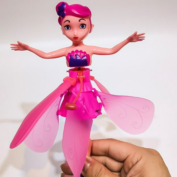 PUGBUTY Poupée de fée volante avec contrôle à la main - Princesse Pixie  volante - Jouet infrarouge à induction (violet) : : Jeux et Jouets