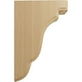 thumbnail image 3 of Ekena Millwork 1 3/4"W x 5"D x 7 1/2"H Bedford Wood Bracket, Cherry (2-Pack), 3 of 4