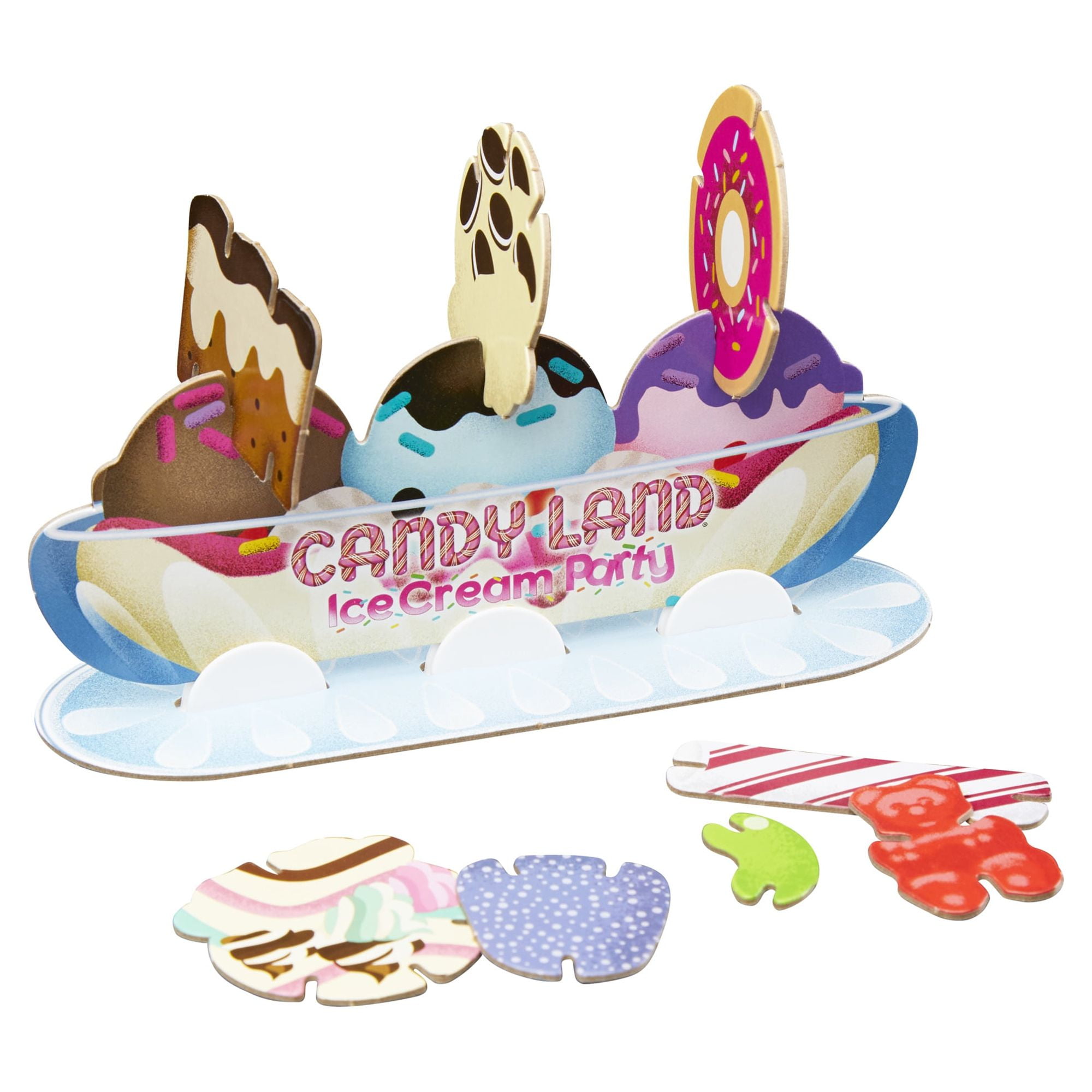 Ready Set Discover Candy Land Ice Cream Party Preschool Board Game for Kids and Family Ages 3 and Up