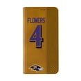 thumbnail image 2 of Keyscaper Zay Flowers Brown Baltimore Ravens Folio iPhone Case, 2 of 7
