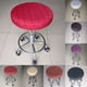 thumbnail image 5 of Fundas para asientos de sillas redondas de 11 pulgadas, fundas para taburetes de bar y pub. rojo, 5 of 9