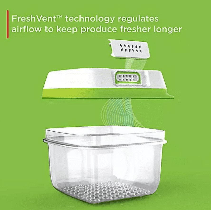 FreshWorks Food Storage Containers, 8-Piece Set