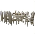 thumbnail image 2 of Acme Dekel Dining Table Clear Glass & Stainless Steel, 2 of 3