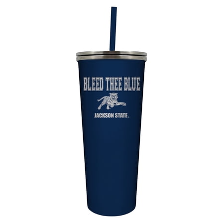 Jackson State Tigers 24oz. Rally Cry Skinny Tumbler