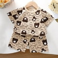 thumbnail image 2 of Uxgjfwu Toddler Outfit Sets Comfy Clothing Sets Boys and Girls Blouse Elastic Waist Shorts Summer Clothing 2PC Sets, 2 of 3