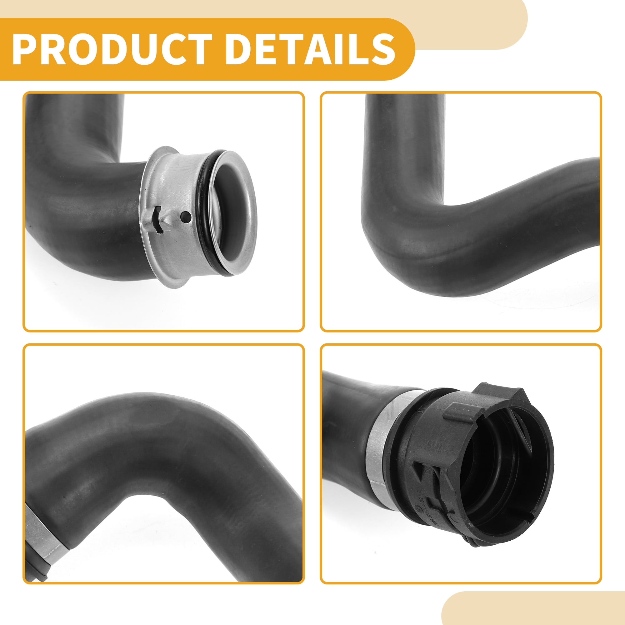 Unique Bargains Radiator Hose Right Coolant Pipe For Mercedes-Benz GL350 2013-2016