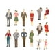 thumbnail image 3 of Figuras de Personas de 14 Piezas Sunnimix Estatuillas de personas pequeñas, 3 of 7