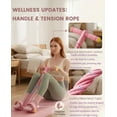 thumbnail image 6 of Gentle Gains Exercise Band, Durable 6-Tubes Multifunction Pedal Resistance Bands with Handles, Natural Rubber Foot Pedal Resistance Bands, Waist, Arm, Leg Stretching Training, 6 of 9