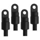 thumbnail image 1 of Paquete de 2 a 6 unidades, 4 unidades por juego, Kayak DIY, cuerda de nailon negra, cordón de choque, tope final de 6mm 6 piezas Sunnimix Tope final del cable de choque, 1 of 7