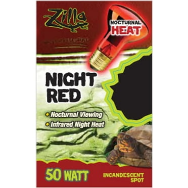 Zilla Night Red Incandescent Spot (50 Watt)