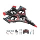 thumbnail image 2 of Avión RC, Avión de espuma, Fácil de controlar, Volar, Planeador RC, 4 canales, Control remoto Rojo con 2 pilas, 2 of 8