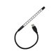 thumbnail image 1 of Mini luz de lectura 10 luces de lectura súper brillantes LED Lámpara de viaje portátil flexible USB para leer libros, ZefeiWu 8390613078803, 1 of 1