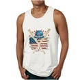 thumbnail image 2 of Aloohaidyvio George Tank Tops Men's Graphic Tank Tops Quick Dry Workout Beach Shirts Sleeveless Shirts for Bodybuilding Gym Fitness Training, 2 of 5