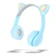 thumbnail image 2 of Misik - Audifonos Bluetooth Orejas De Gato Led Manos Libres Azul, 2 of 5