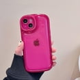 thumbnail image 6 of Compatible with iPhone 12 Case with Clear Kickstand Creative Protective Design Case with Camera Holder for TPU Slim Shockproof Cool Phone Case for iPhone 12-Rose red, 6 of 14