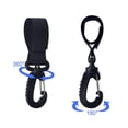 thumbnail image 2 of Gancho para cochecito, gancho de almacenamiento para cochecito, accesorios prácticos para cochecito, gancho para bolsa de mamá para colgar bolsa de pañales, cartera (negro) Zhivalor YZY494, 2 of 2
