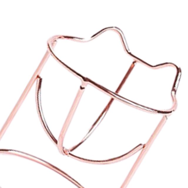 Support Vide en Métal en Forme de Chat pour Éponge de Maquillage, Support d'Éponge Cosmétique, Présentoir pour Houppette Cosmétique, Support de Présentation pour Houppette, Support de Beauté