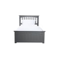 thumbnail image 2 of Mission Traditional Bed with Matching Foot Board, Multiple Colors and Sizes, 2 of 6