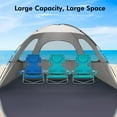 thumbnail image 4 of Carpa de playa WhiteFang UPF 50+ con protección UV para 8 personas, 4 of 7