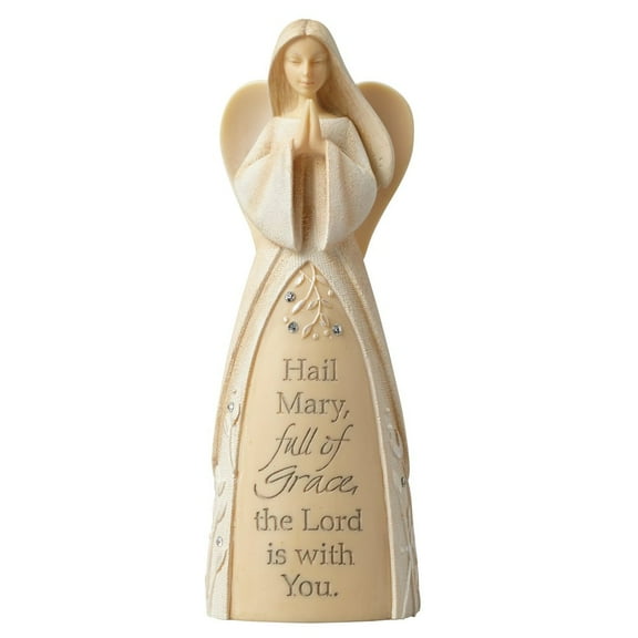 Enesco Foundations Hail Mary Mini Figurine #4051329