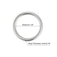 thumbnail image 2 of 316 Stainless Steel Round Ring 30mm ID 4mm Thick 4 Pack, 2 of 5