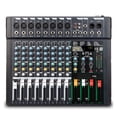 thumbnail image 1 of Audio Mixer FG8 8 Channel DJ Mixing Console PC USB Record Bluetooth-Function 24 Digital Effects 48V Phantom Power ,Easy to Operate, 1 of 7