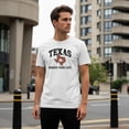 thumbnail image 3 of Smartprints Texas Bigger Than Life Men's T-Shirt White, Cotton, M, 3 of 4