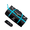 85L Black+Blue, variant on REDCAMP 100L Foldable Rolling Duffle Bag with Wheels, Extra Large Travel Luggage Collapsible Duffel Bag, Military Green